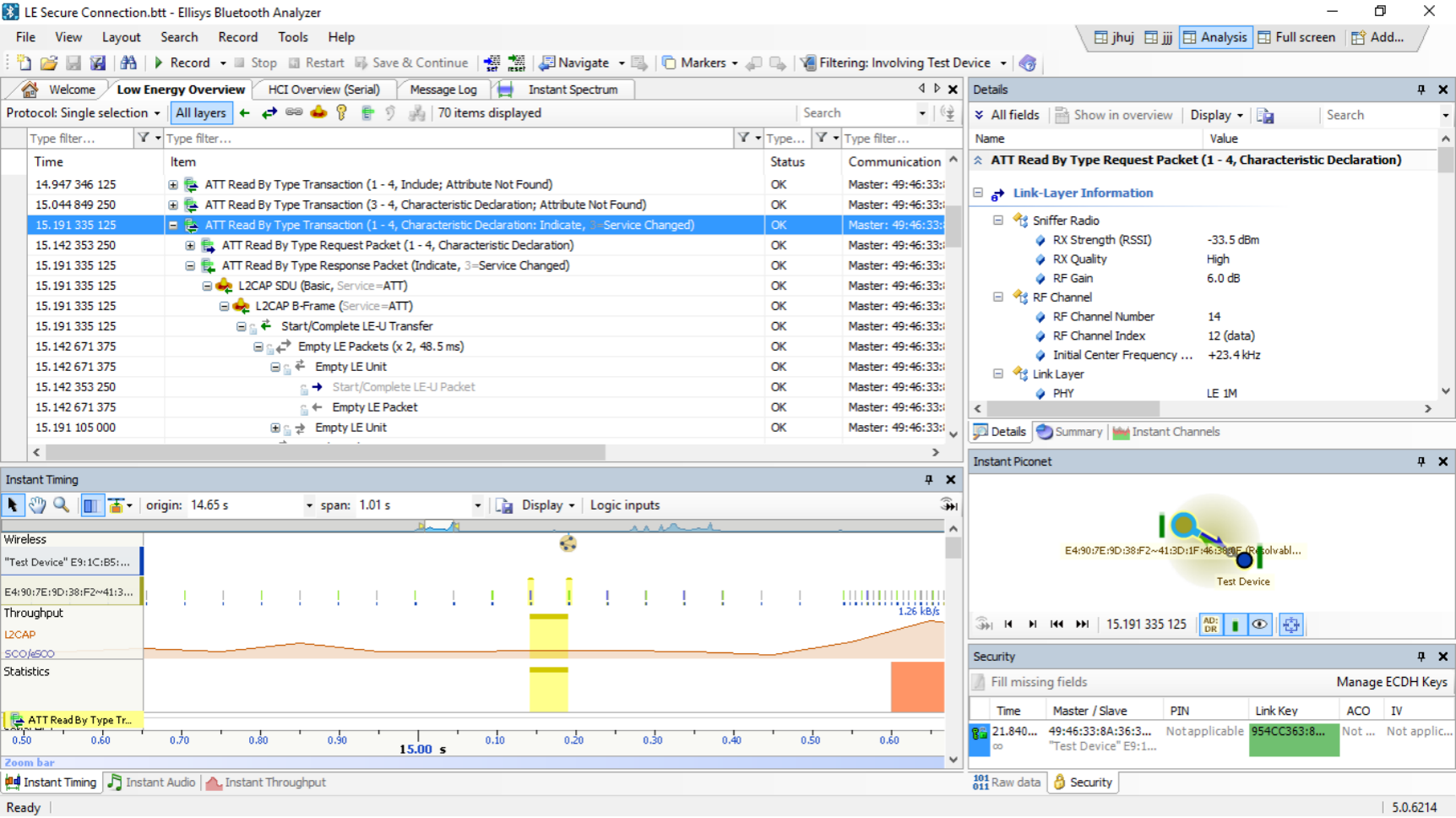 蓝牙协议分析仪软件介绍